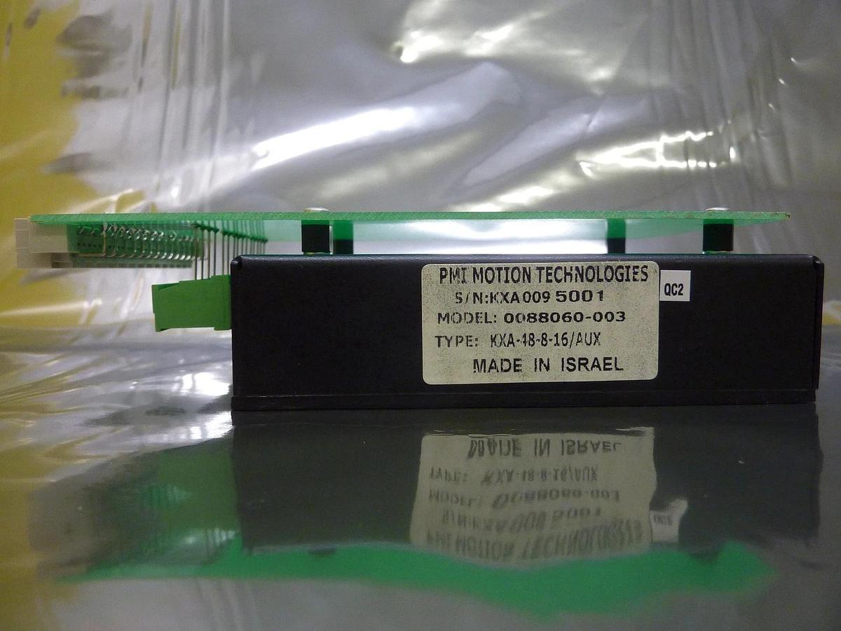 Used PMI Motion Technologies KXA-48-8-16/AUX PCB Card 0088060-003 Kollmorgen Used