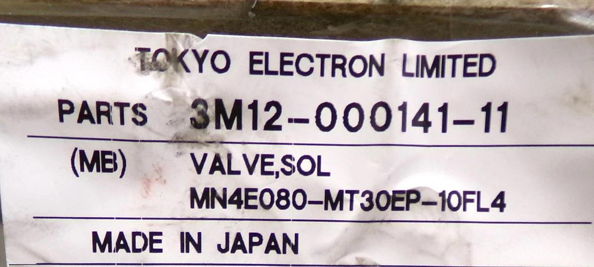TEL Tokyo Electron 3M12-000141-11 8-Port Pneumatic Manifold Assembly New