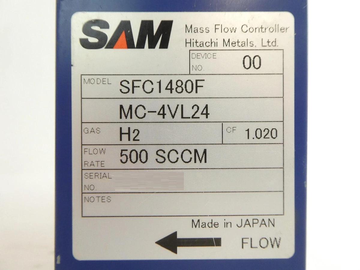 Used Hitachi Metals SAM MFC Mass Flow Controller Reseller Lot of 11 Working Spare