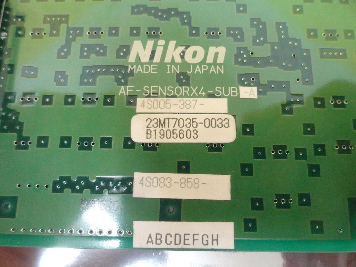Used Nikon 4S005-387 Optical Sensor Daughterboard PCB AF-SENSORX4-SUB-A Used Working