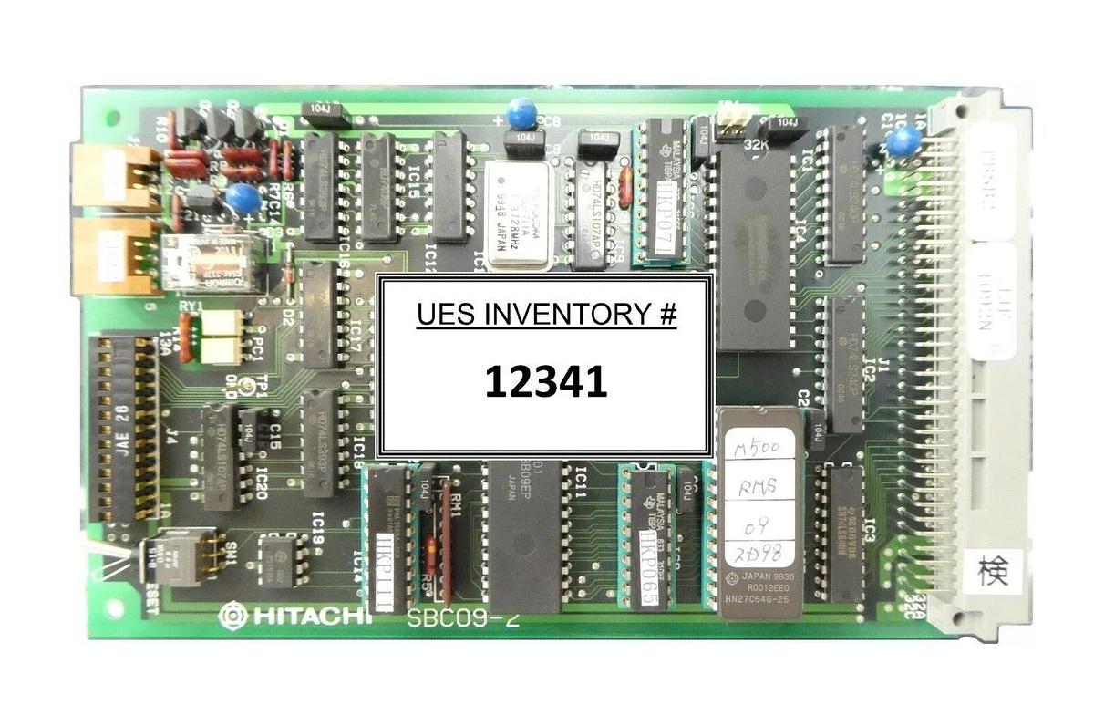 Used Hitachi SBC09-2 PCB Card M-511E Microwave Plasma Etching System Working Spare