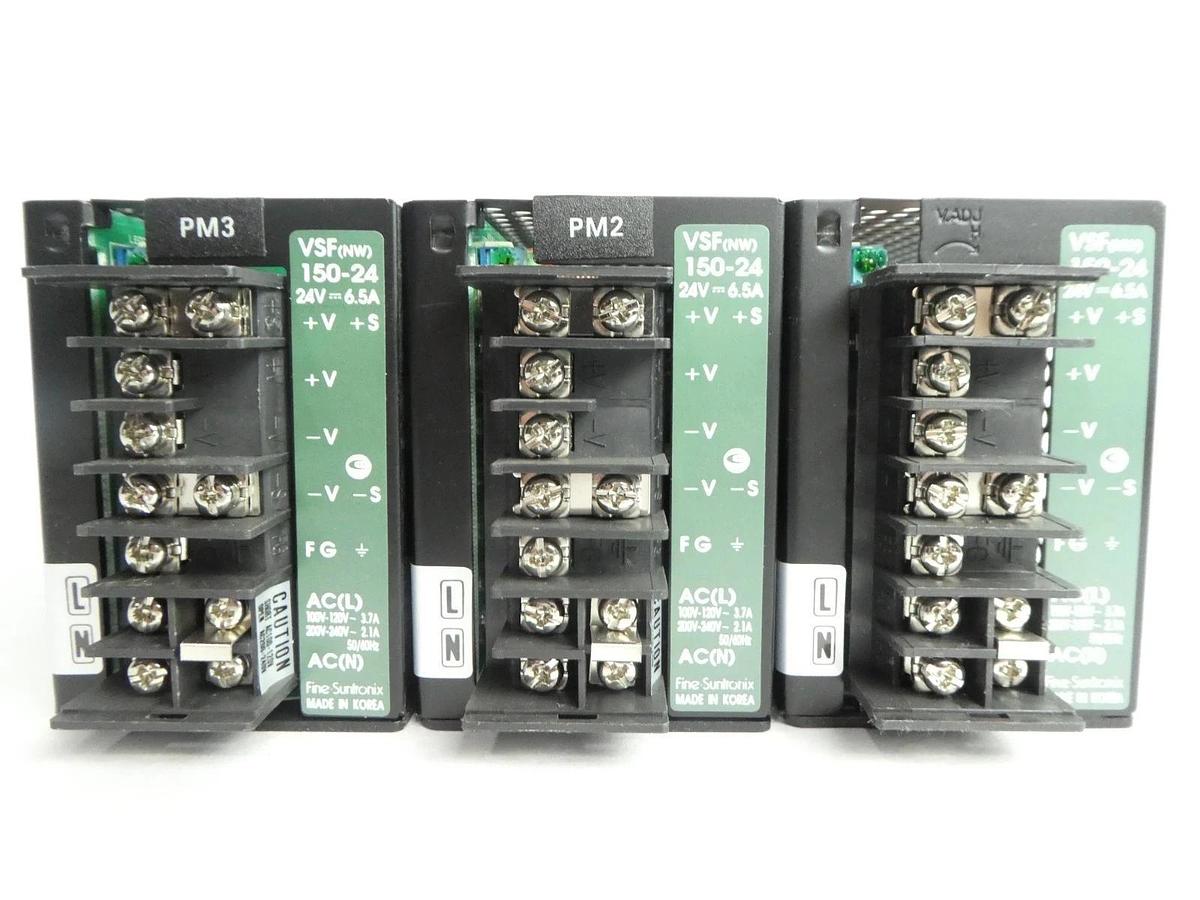 Used Fine Suntronix NW150-24 Power Supply VSF(NW)150-24 Reseller Lot of 7 Used