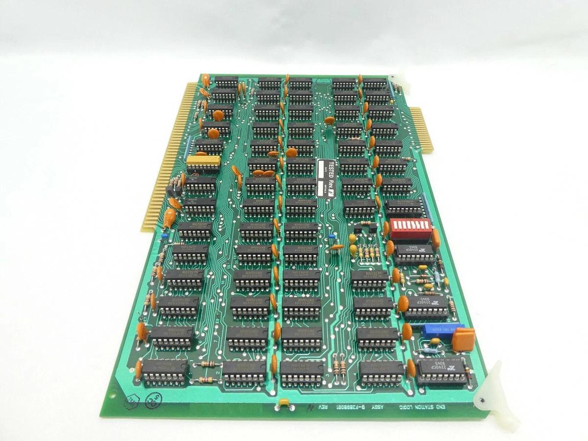 Used Varian Semiconductor VSEA D-F3898001 End Station Logic PCB Card Rev. N Working