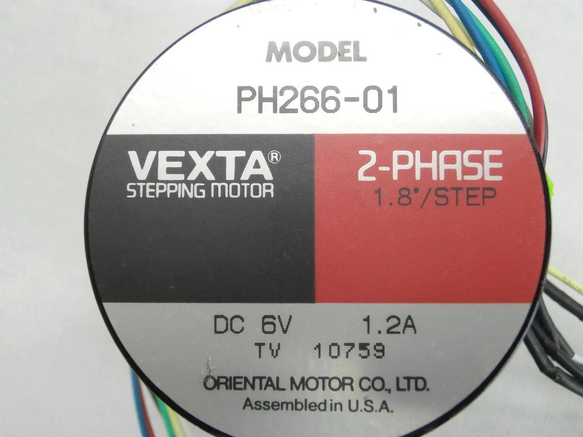 Used Oriental Motor PH266-01 Stepping Motor VEXTA Step Reseller Lot of 5 Used