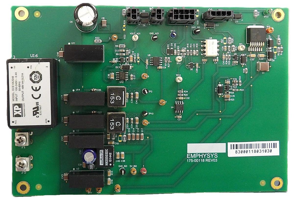 Used Emphysys 175-00118 Processor PCB 810-00025 RFPS Working Surplus