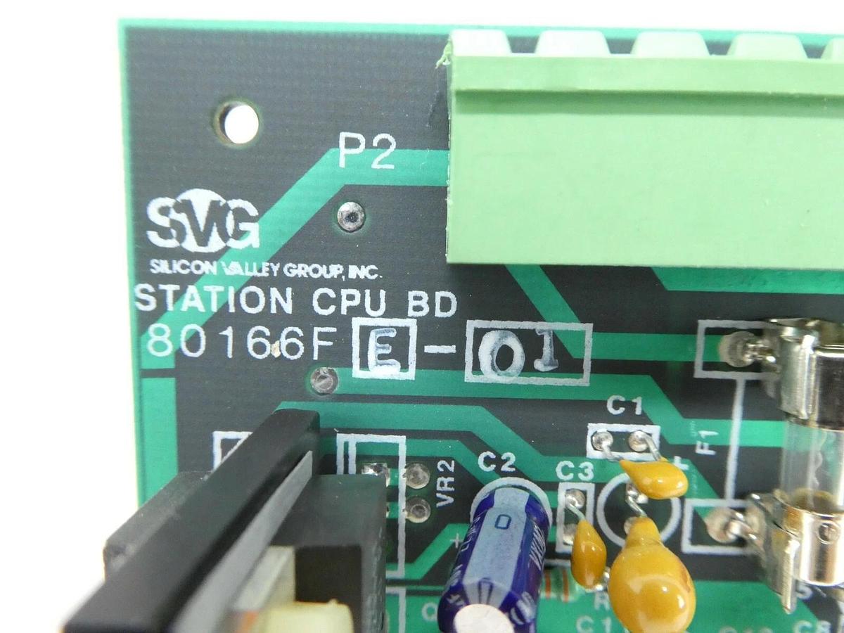 Used SVG Silicon Valley Group 80166FE-01 DEV Station CPU BD PCB Card Working Spare