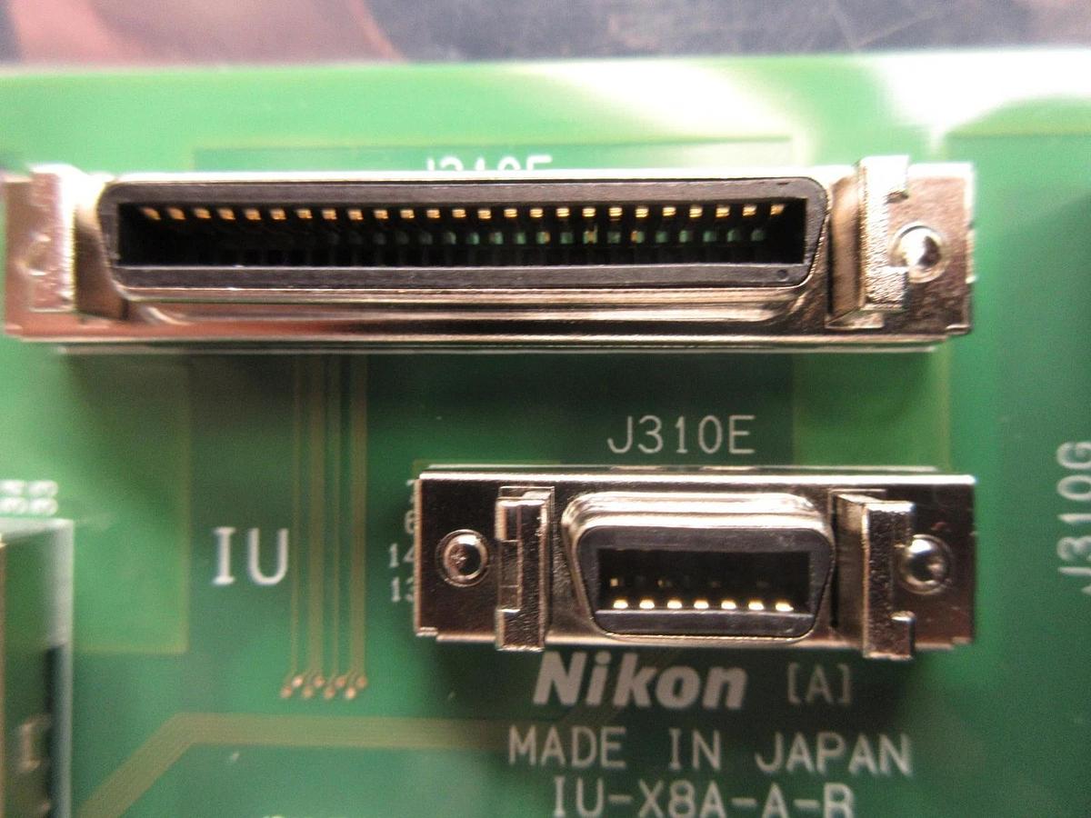 Used Nikon 4S013-909 Interface Board PCB IU-X8A-A-R NSR-S620D ArF Immersion Used