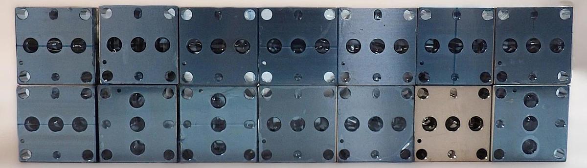 Used AMAT Applied Materials 0190-81205 Pneumatic Diaphragm Valve Lot of 14 Working