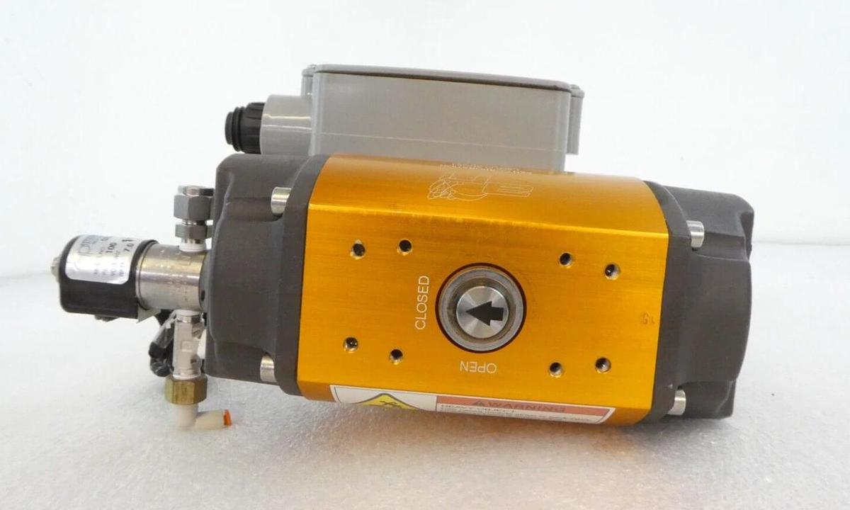 Used A&N 1539-S-N Vacuum Pneumatic Valve AMAT Applied Materials 0190-08958 Working