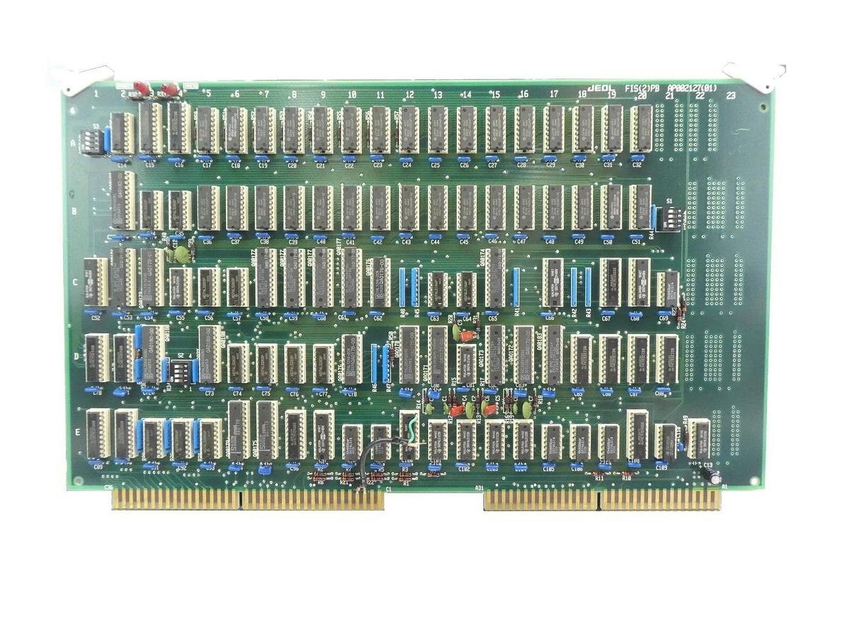 Used JEOL AP002127(01) Processor PCB Card FIS(2)PB JSM-6300F SEM Working Surplus
