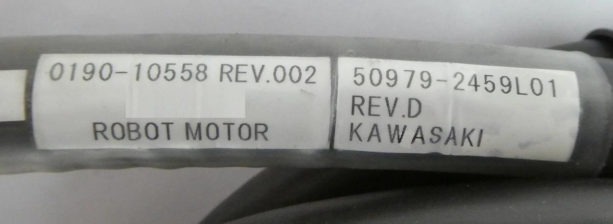 Used Kawasaki 50979-2459L01 Wafer Handling Robot Motor Cable AMAT 0190-10558 Working