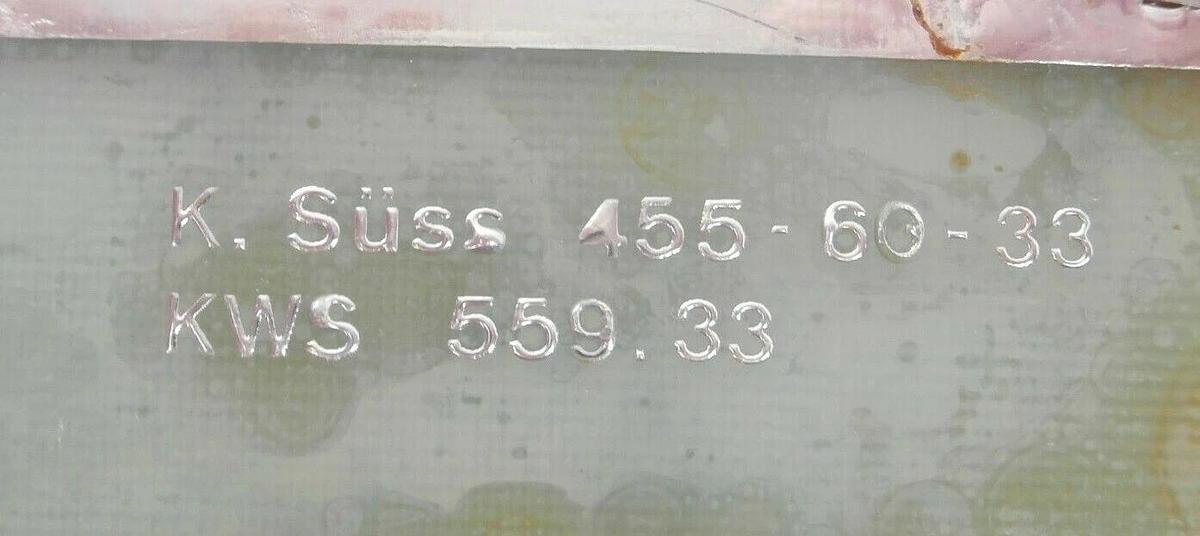 Used Karl Suss 455-60-33 PCB Card 559.33 MJB 55 Wafer Mask Aligner Working Surplus