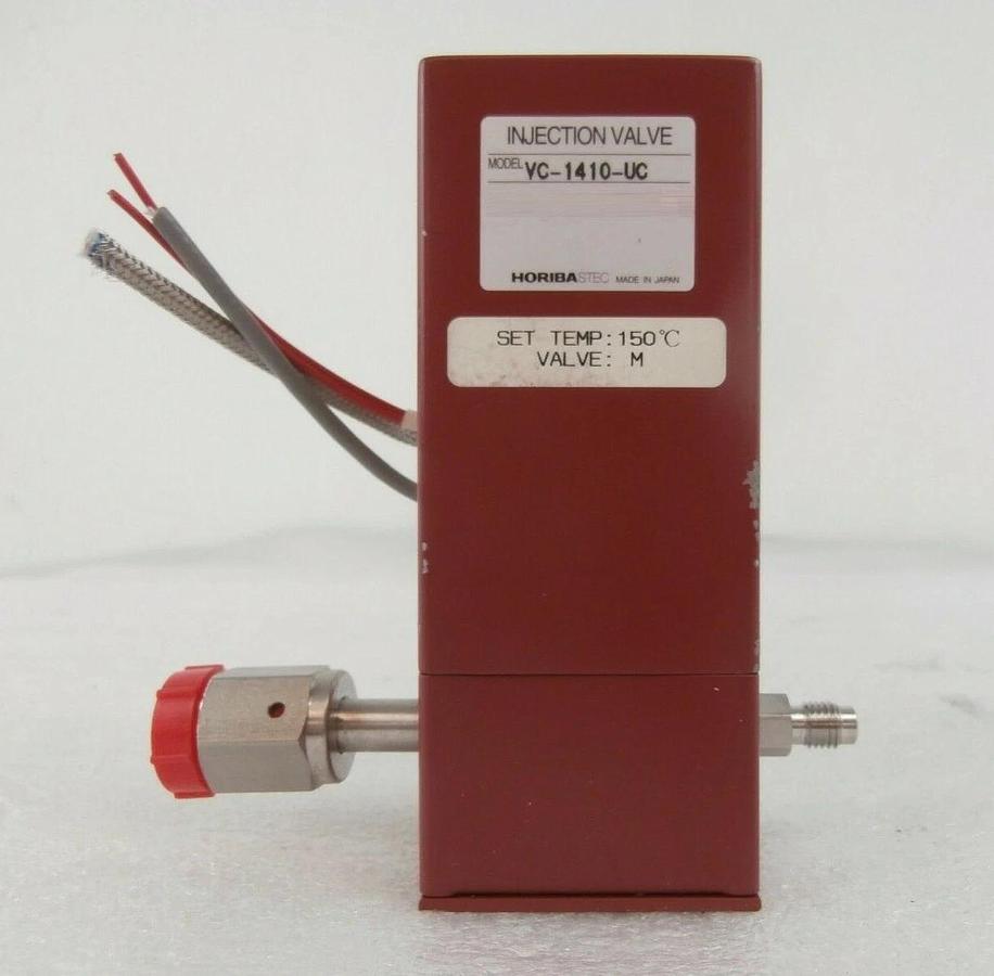Used Horiba STEC VC-1410-UC Injection Valve VC-1410 Reseller Lot of 3 Working Surplus