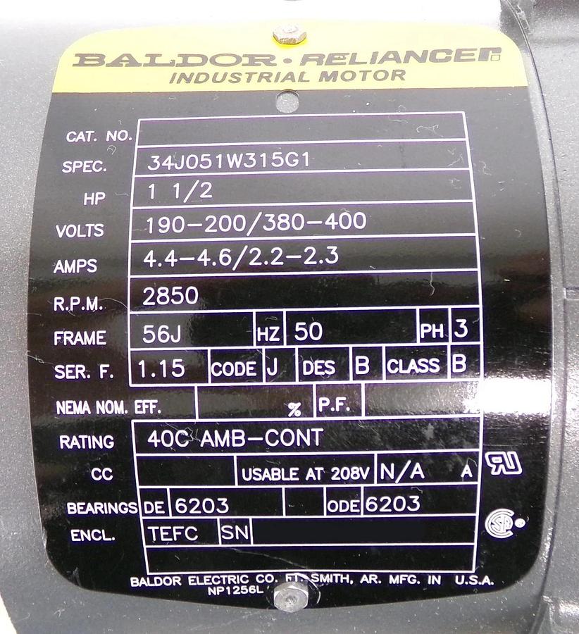 AMAT Applied Materials 165-12951-00 MDM Ecosys Pump Kit Damaged Joint Baldor New