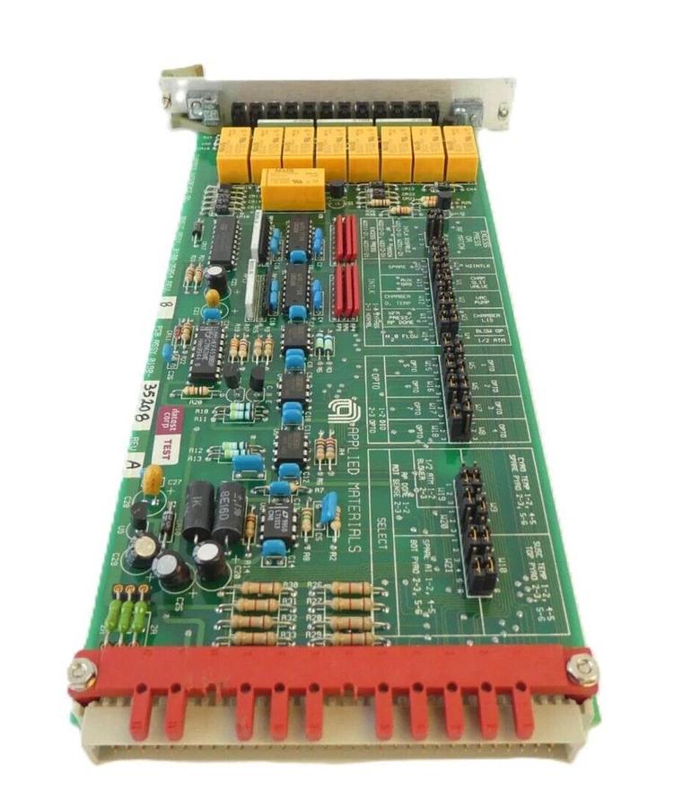 Used AMAT Applied Materials 0190-35208 Chamber Interface PCB Card 0100-35054 Working