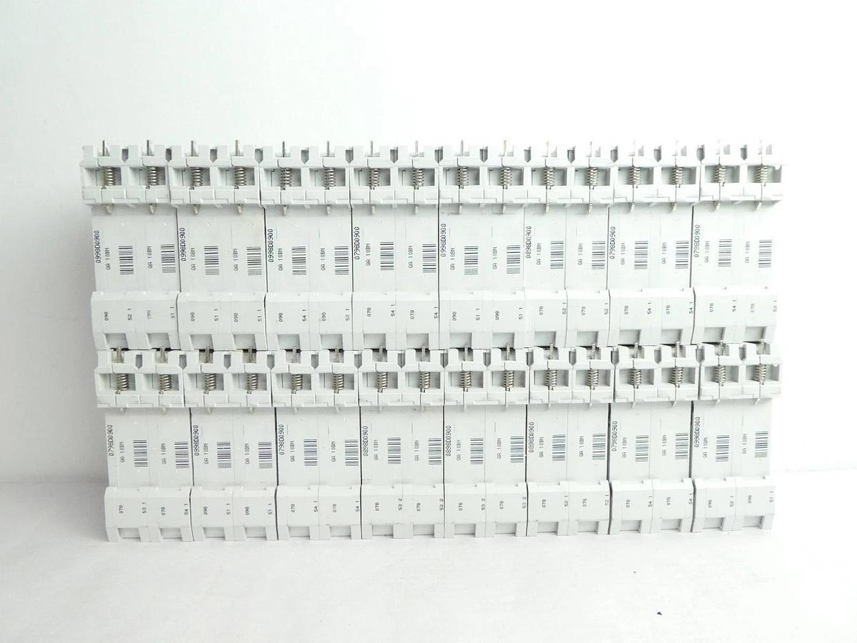 Used Moeller Klockner FAZN B10-2 Circuit Breaker Lot of 16 Used Working