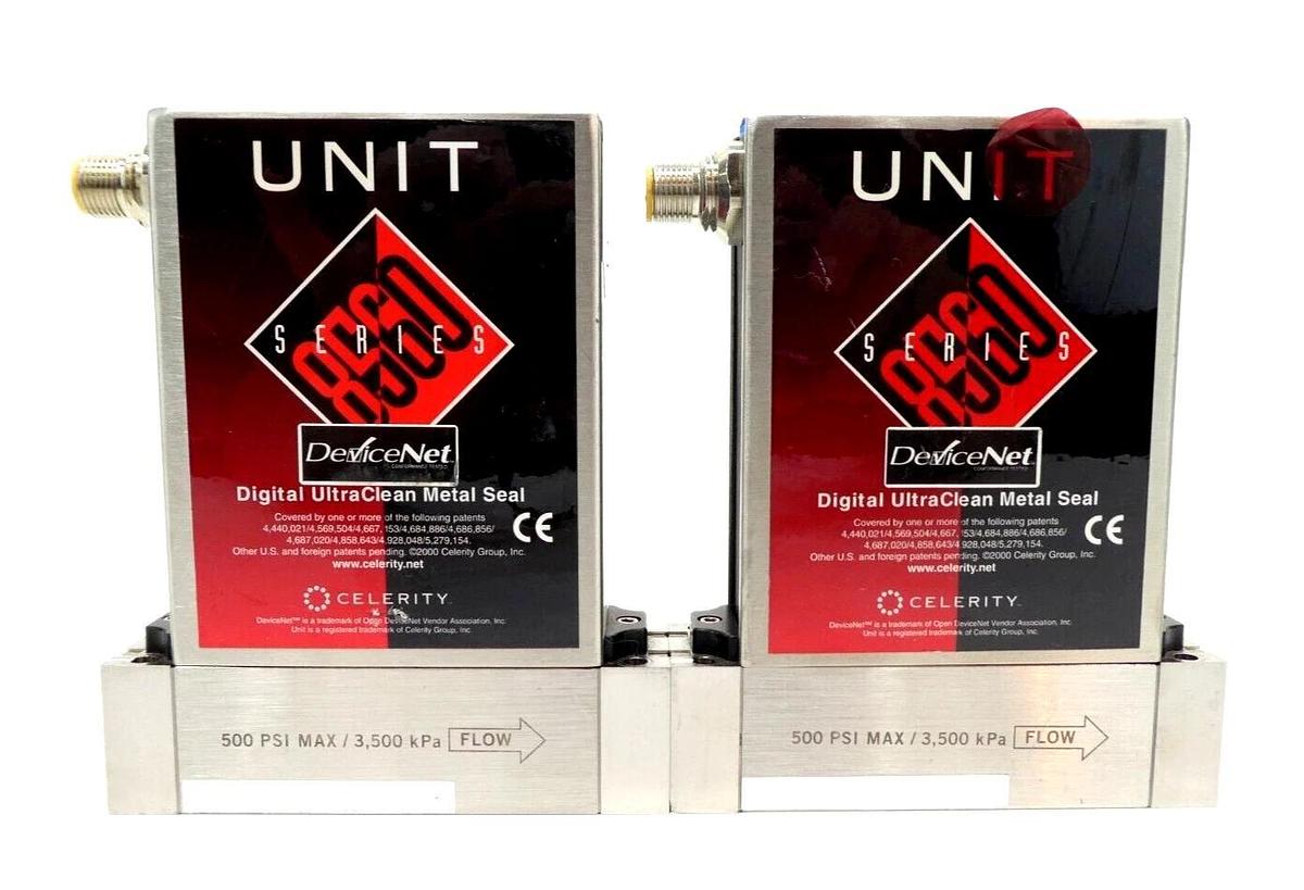 Used Celerity UNIT UFC Mass Flow Controller MFC UFC-8565C UFC-8565 UFC-8564 Lot of 11