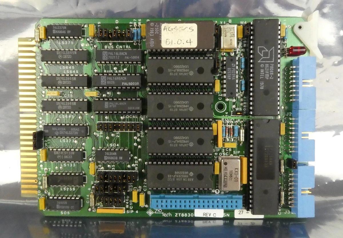 Used Ziatech ZT8830 Interface PCB Card Assembly Varian Working Surplus