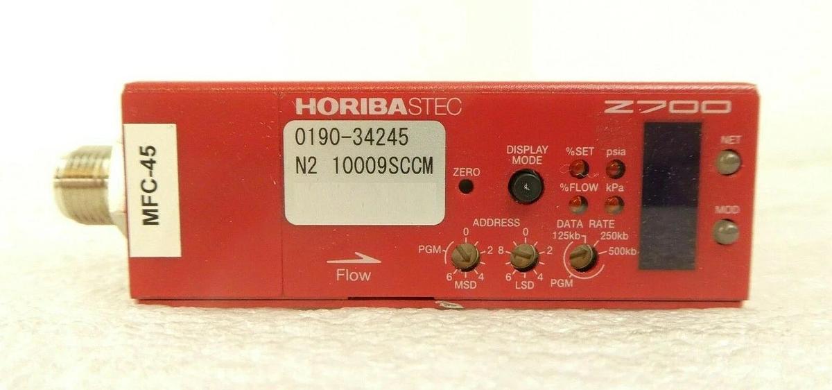 Used Horiba STEC SEC-Z724AGX Mass Flow Controller MFC AMAT 0190-34245 Working Surplus