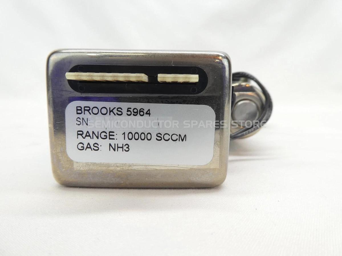 Refurbished Brooks 5964 Mass Flow Controller MFC 10000 SCCM NH3 Lot of 2 OEM Refurbished