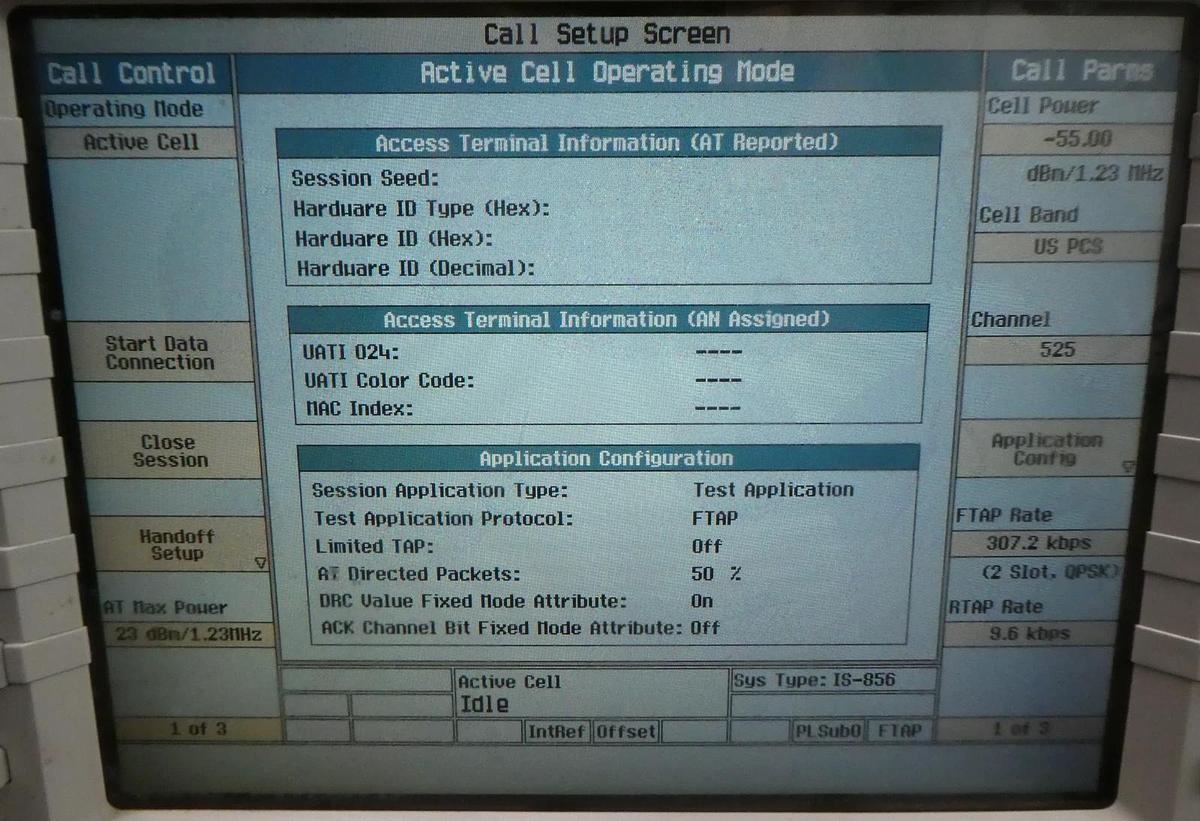 Used Anritsu MT8820C Radio Communication Analyzer GSM W-CDMA CDMA2000 LTE Spare