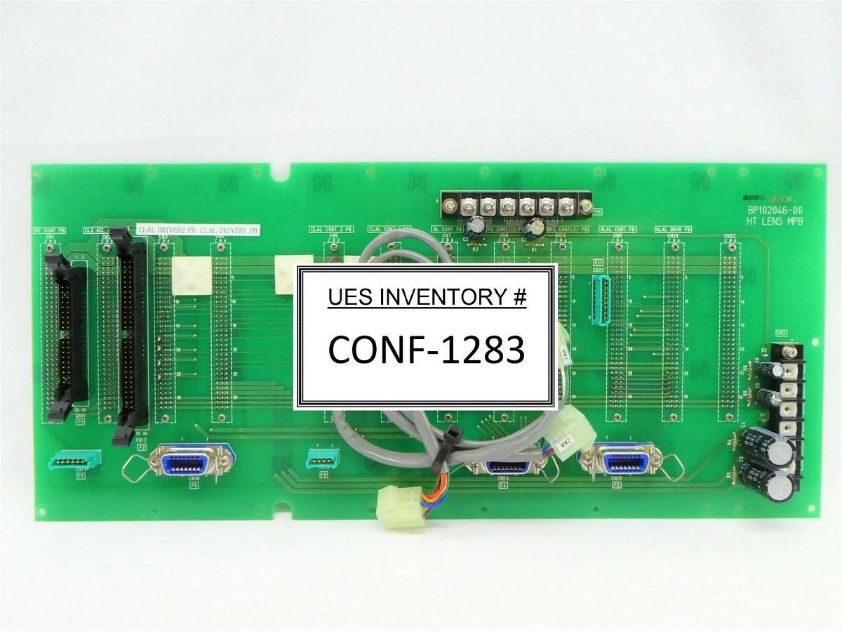 Used JEOL BP102046-00 Backplane Board PCB HT LENS MPB JWS-2000 SEM Working Spare