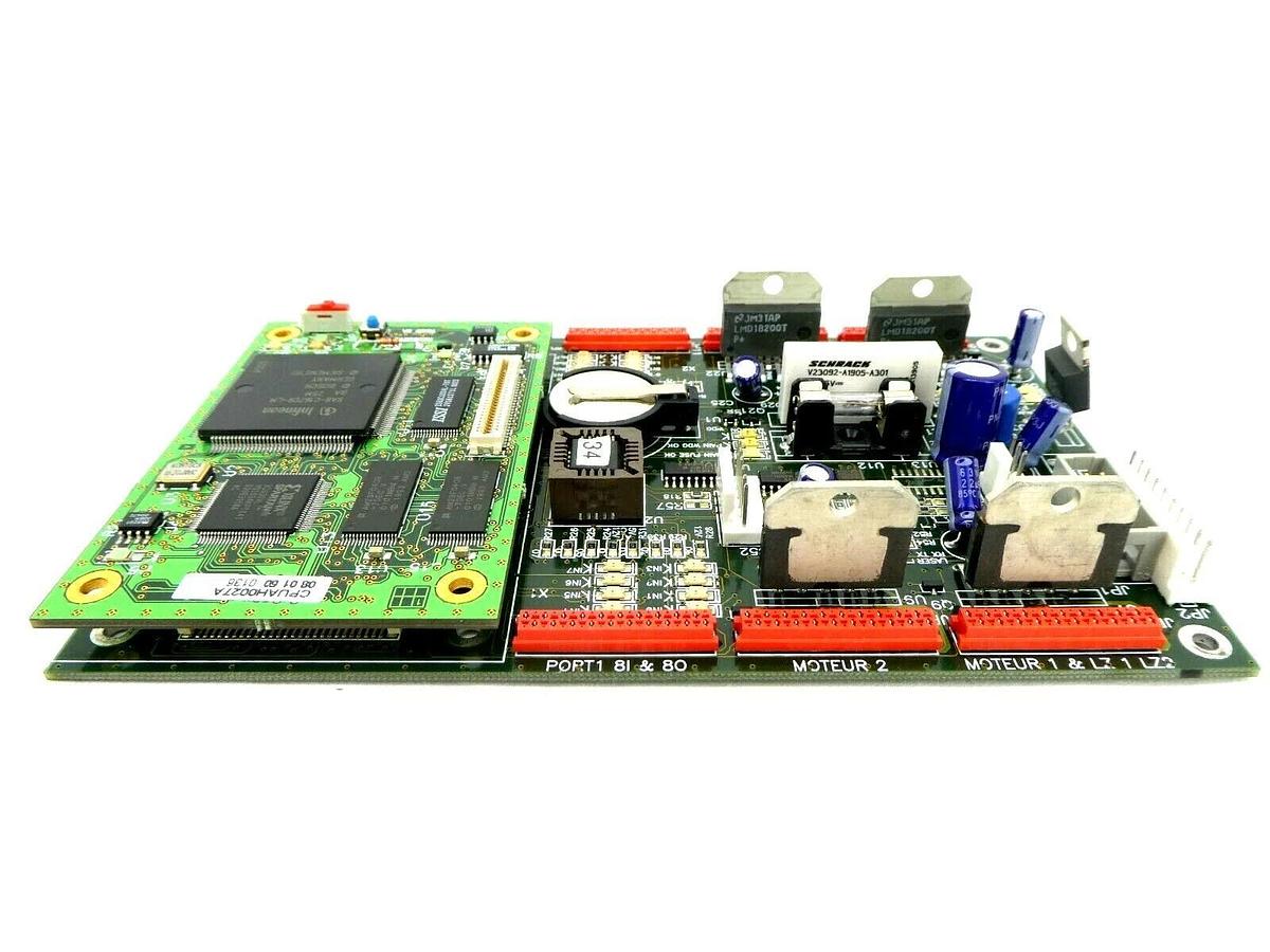 Used RECIF Technologies MOBJH0131D Motherboard PCB with CPU CPUAH0027A Working Spare