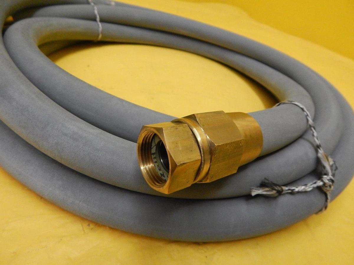 Used Oerlikon 102211837 Cryo Compressor Water Line 6 Meter Set of 2 Used Working