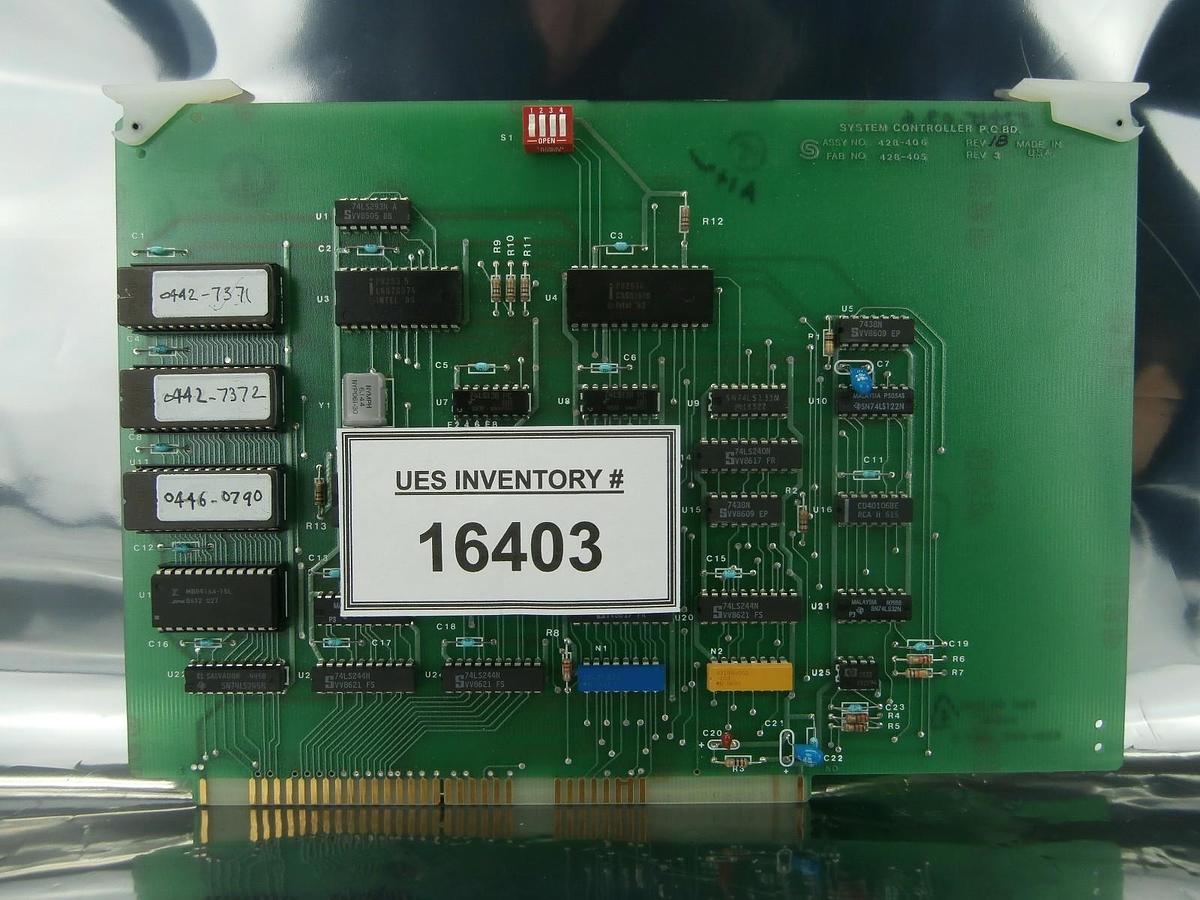 Used SCI Solid Controls 428-406 System Controller PCB Card 428-405 Used Working