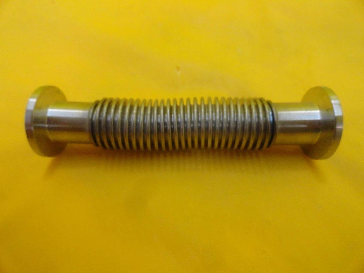 Used MKS 100314911 Flexible Bellows Vacuum Hose NW16 4" Stainless Lot of 4 Used
