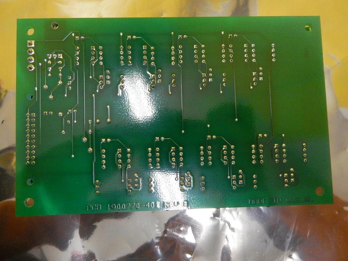 Used Delta Design 1900769-501 Vacuum Sensor X8 Board PCB Rev. E Used Working