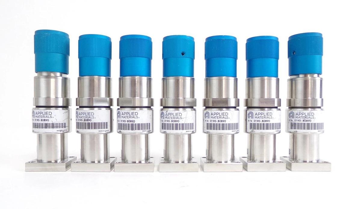 Used AMAT Applied Materials 0190-80890 Diaphragm Valve Lot of 14 Working