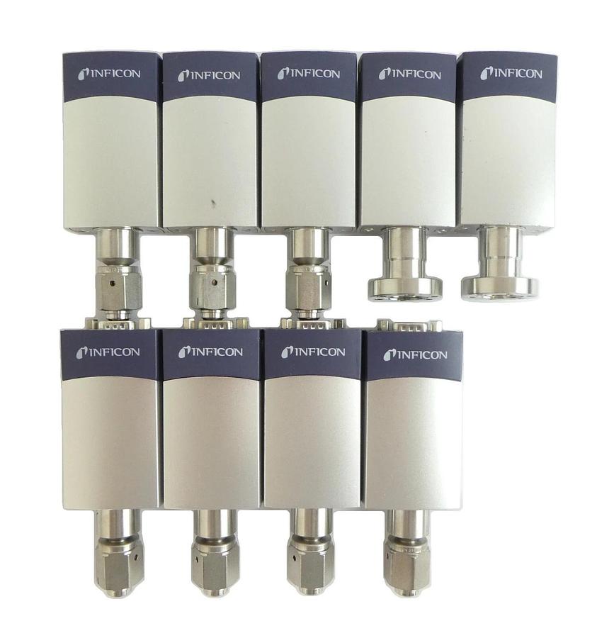 Used Inficon PCG550 Pirani Capacitance Gauge Reseller Lot of 9 Working