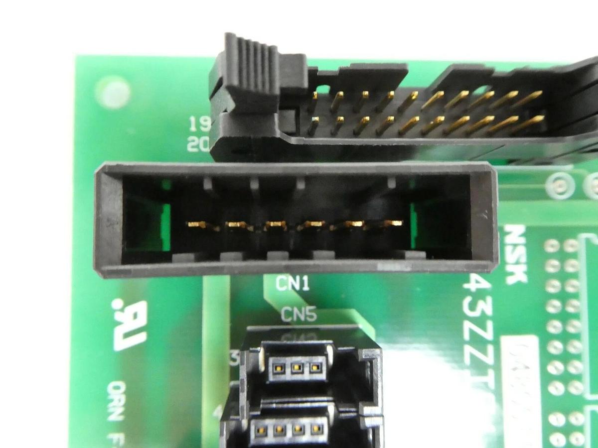 Used NSK E0443ZZIF1-011A PCB Connector TH-I/F E010ZZIF1-013-1 TEL Lithius Working