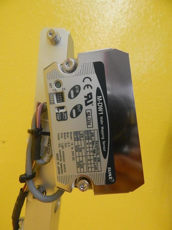 Used TEL Tokyo Electron PR300Z 300mm Right Wafer Mapping Unit Sunx M-DW1 Copper Spare