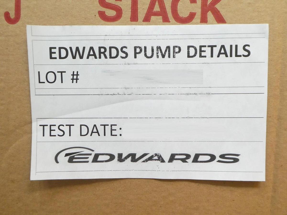 Refurbished iXH 1210 Edwards NRY4JC000XS Vacuum Pump IXH1210 Manufacturer Refurbished
