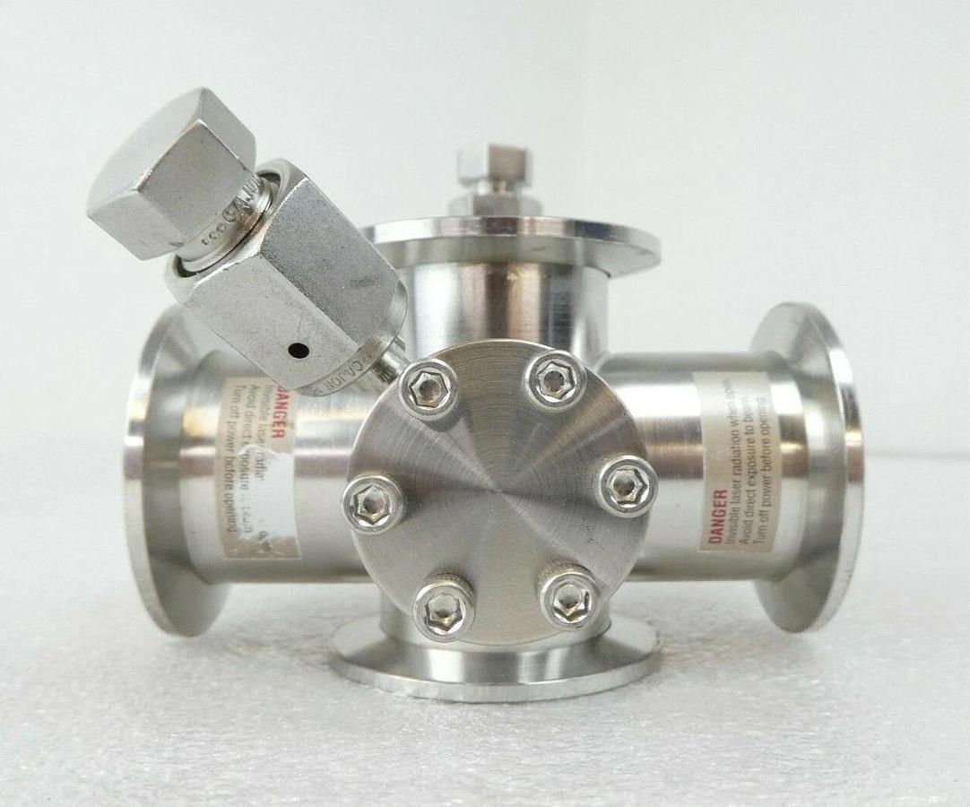 Novellus Systems 60-027139-00 6-Port High Vacuum Laser Tee Nipple New Surplus