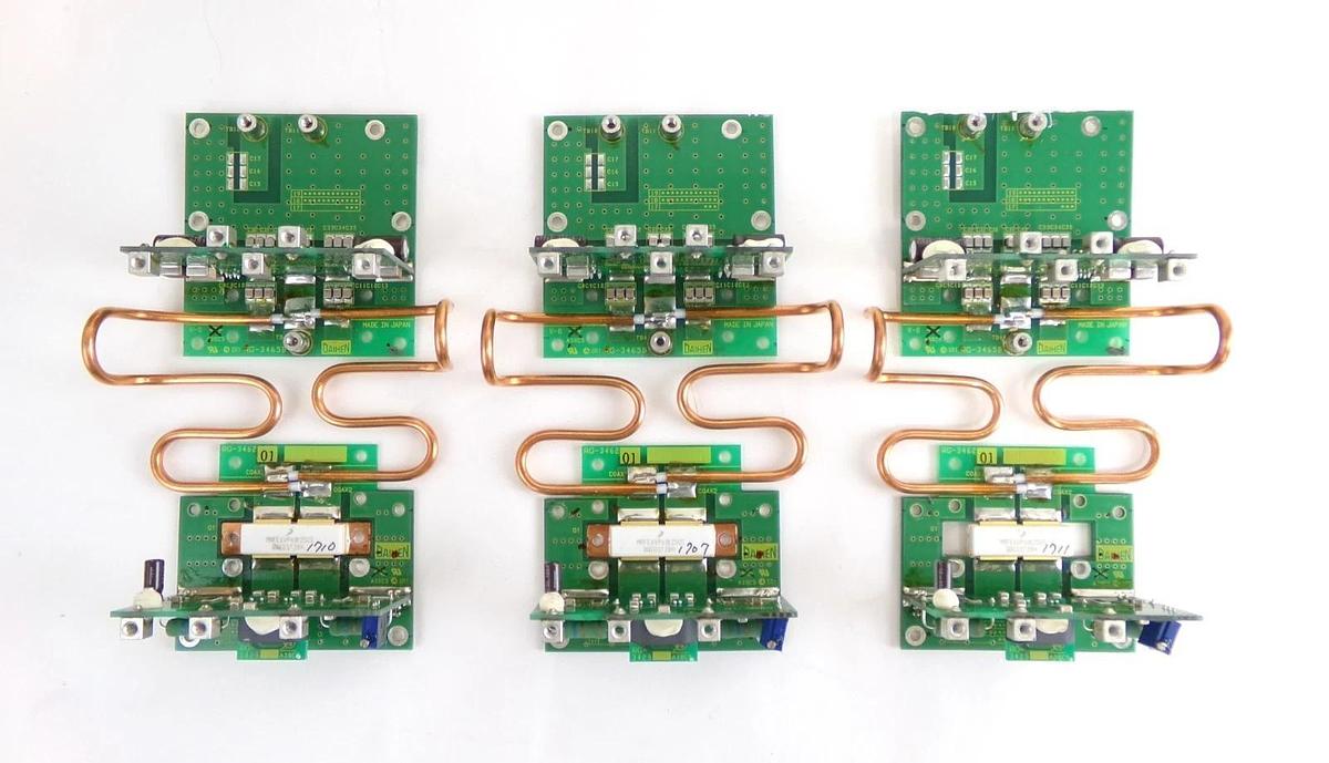 Used Daihen RG-346201 RF Generator PCB Assembly RG-3463 RG-3464A RG-3465B Lot of 6