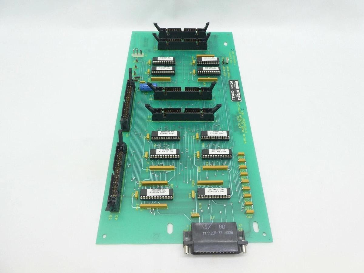Used Varian Semiconductor VSEA E-115006001 Manual Mode Vacuum Interlock PCB Rev. C