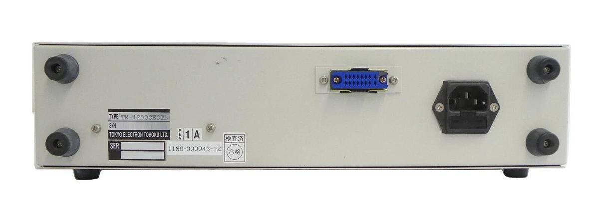 Used Tokyo Electron 1180-000043-12 Jig Temperature Controller TM-1200 CECTL Working