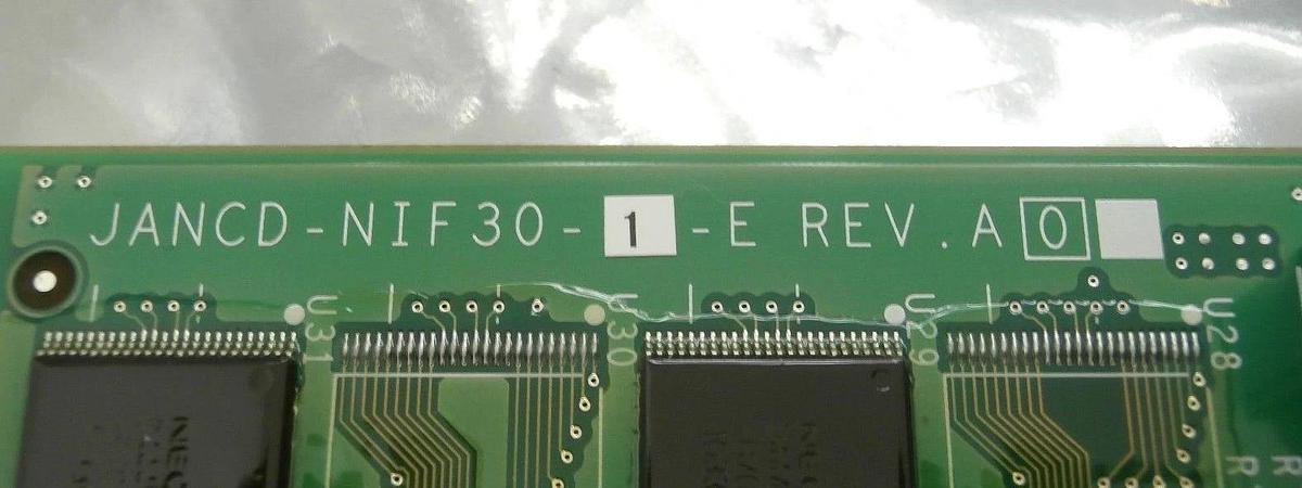 Used Yaskawa Electric JANCD-NIF30-1-E Robot Controller PCB Card F352759-1 NXC100 Used