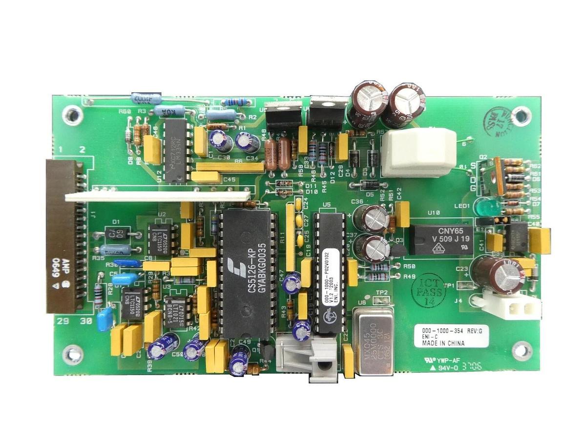 Used ENI Power Systems 000-1000-354 RF Generator PCB 000-1000-P02V0102 Working
