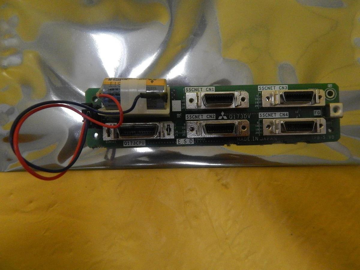 Used Mitsubishi Q173DV PLC SSCNET Channel Distribution PCB TEL PR300Z Used Working