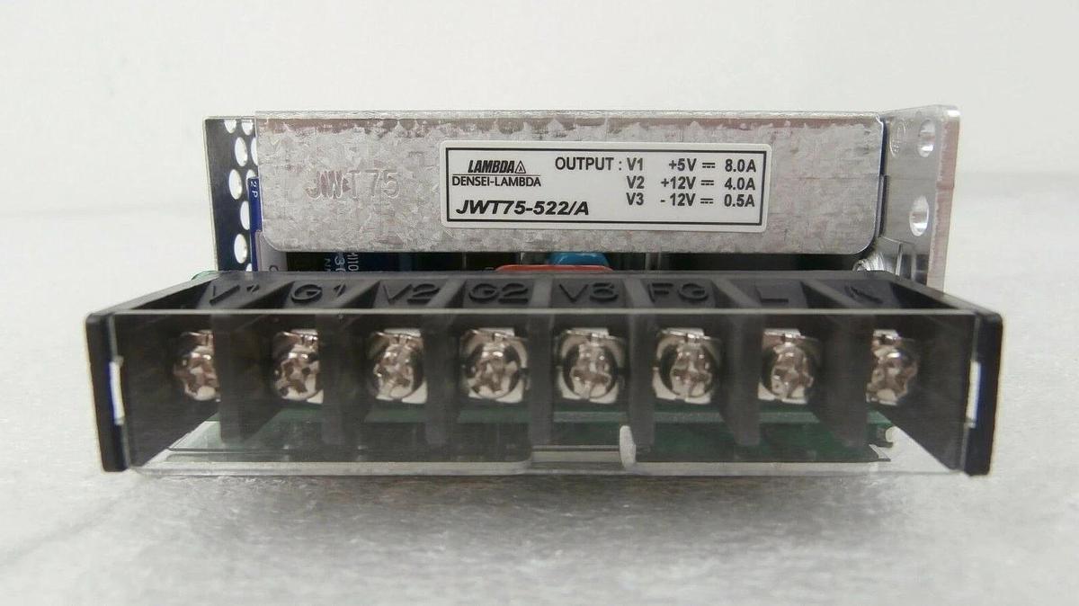 Used Densei-Lambda Power Supply Set of 4 JWS75-24 JWT75-522/A Hitachi M-511E Working