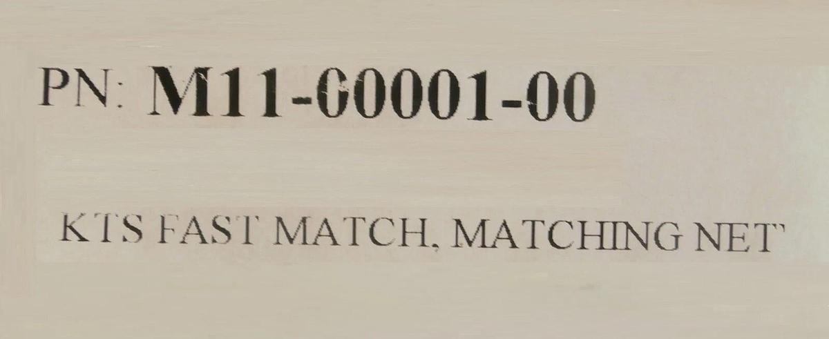 Used Kengineering Technical Services M11-00001-00 FastMatch RF Network Working Spare
