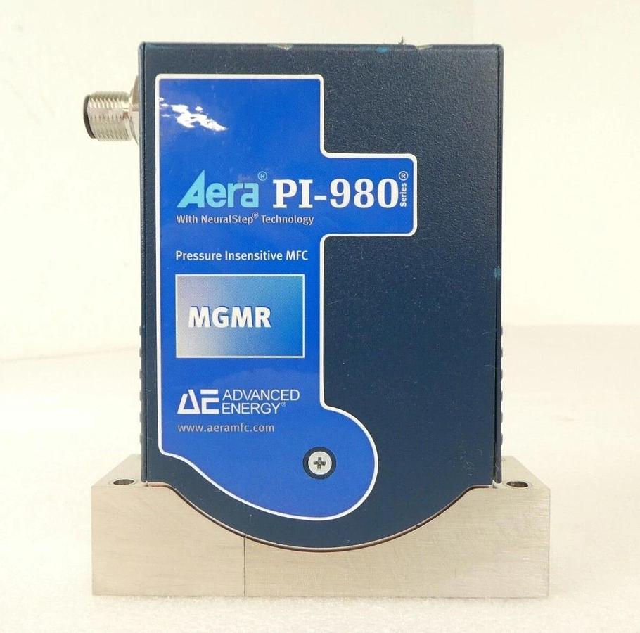 Used Aera FCPIDN980C-ABA Mass Flow Controller MFC Lot of 4 MGMR PI-980 PI-98 Working