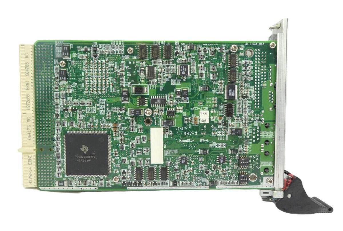 Used MKS Instruments AS03720-18 PW HD HS WD PCB Card cPCI-3720 AMAT 0190-17469 Spare