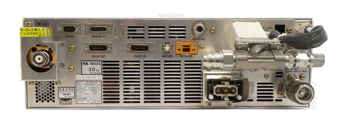 Used Daihen AGA-15A-V RF Power Generator 1500W TEL 2L39-000163-V2 Untested Surplus