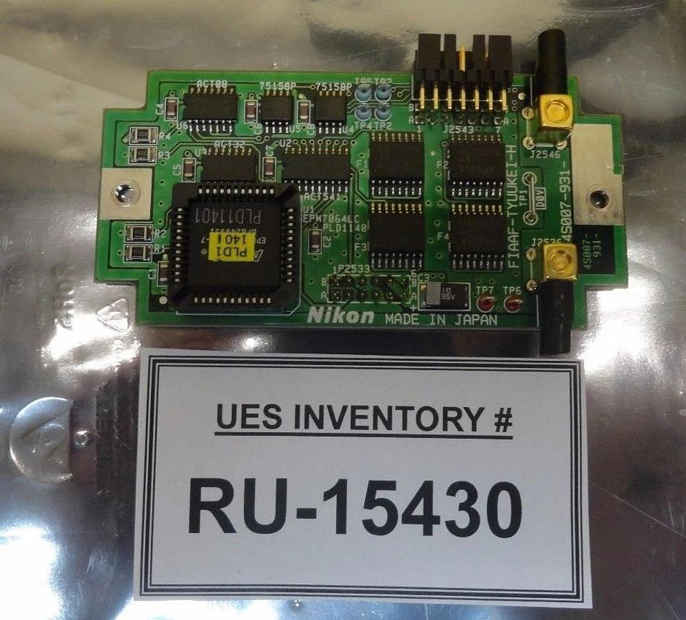 Used Nikon 4S007-931 Interface Board PCB FIAAF-TYUUKEI-H NSR-S204B System Used