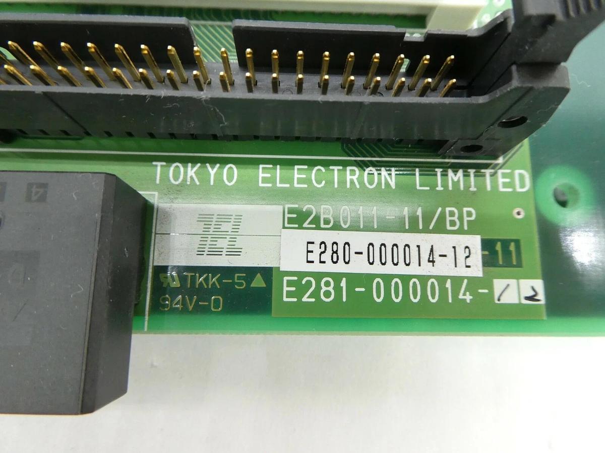 Used TEL Tokyo Electron E280-000014-12 Interface Board E2B011-11/BP T-3044SS Spare